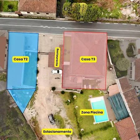 Casas Castelhano - Minho Braga Nyaraló